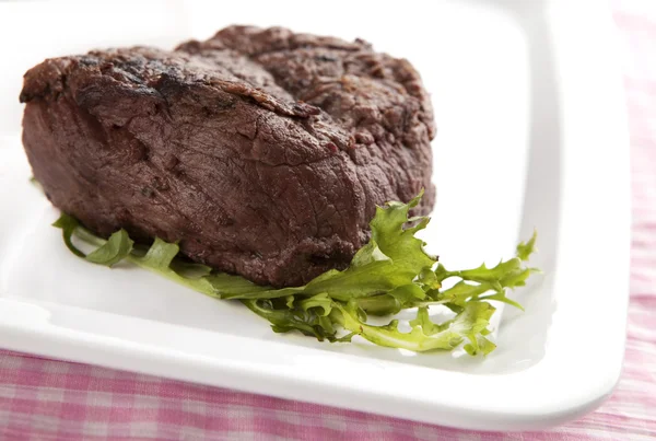 Großes Steak — Stockfoto