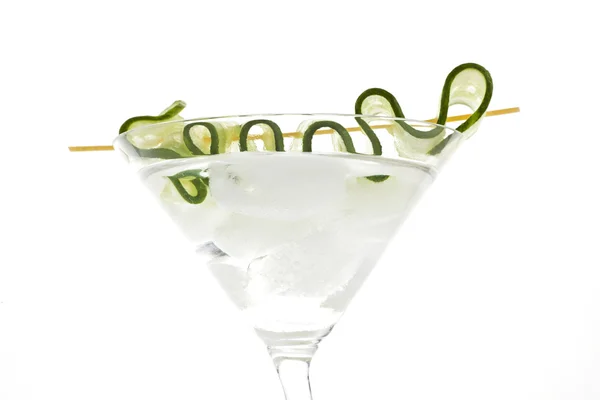 Luxurious cocktail with ice detail. — Stock Photo, Image