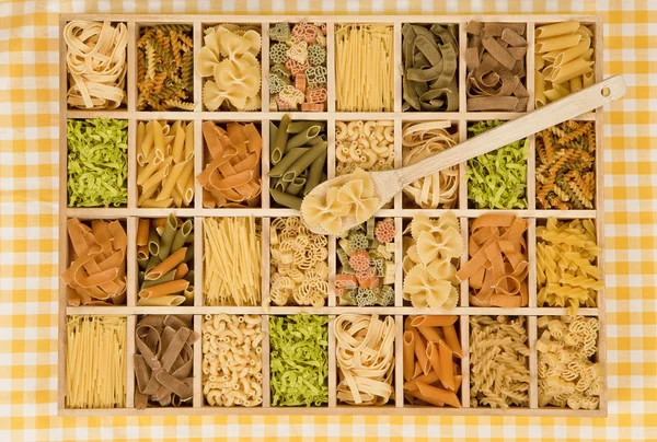 Variasi Pasta . — Stok Foto