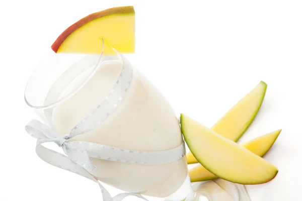 Läcker mango skaka. — Stockfoto