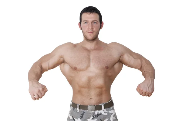 Big Bodybuilder. — Stock Photo, Image