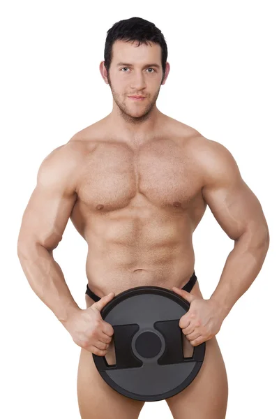 Muscular bodybuilder. — Stock Photo, Image