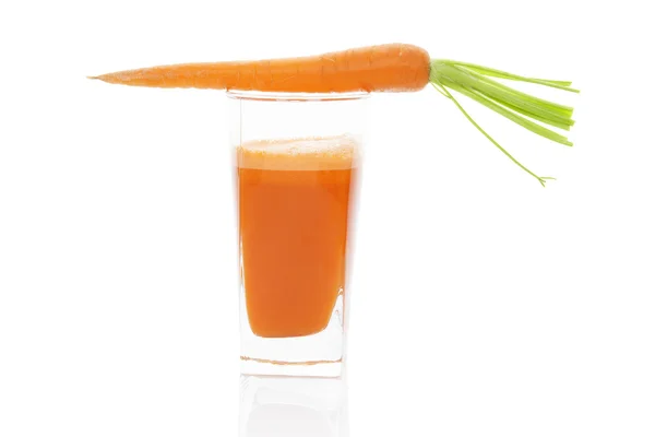 Carrot juice. — Stock Photo, Image