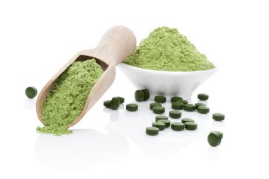 buğday çimi tozu ve chlorella hap
