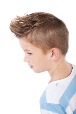 sevimli çocuk izole.