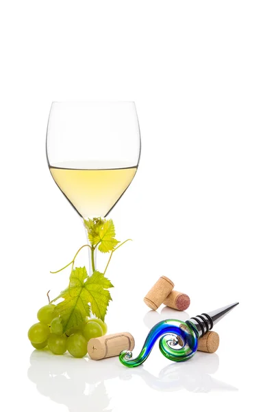 White wine still life. — Stock Photo, Image