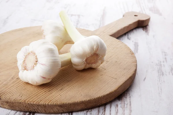 Garlic still life. — Stock Photo, Image