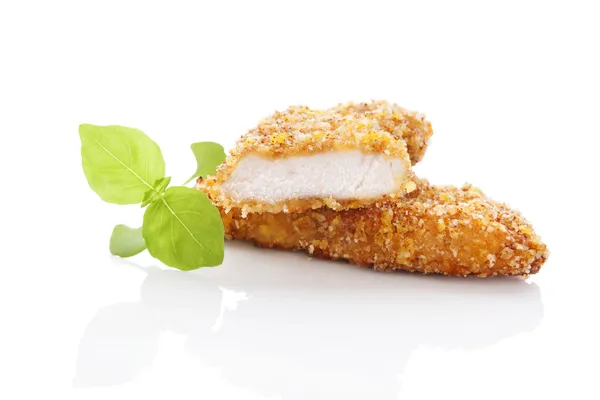 Läckra kyckling nuggets. — Stockfoto