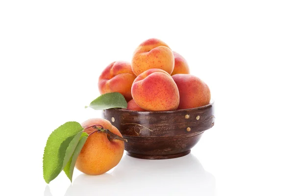 Delicious apricots. — Stock Photo, Image