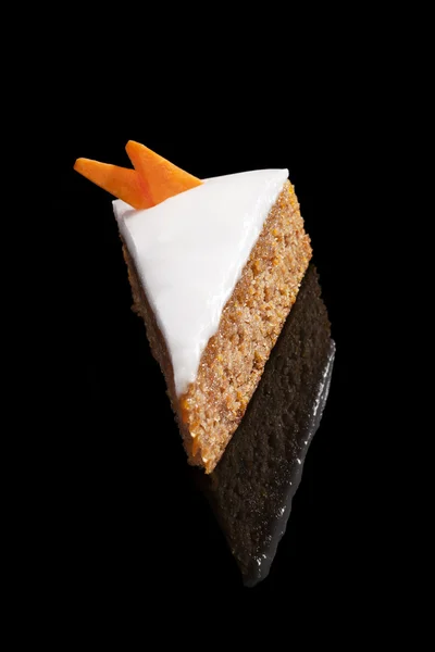 Delicioso bolo de cenoura . — Fotografia de Stock
