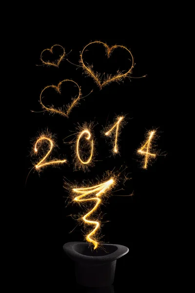 Nuevo año mágico 2014 . — Foto de Stock