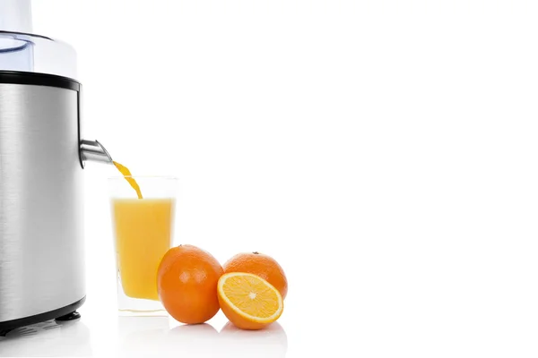 Fresh orange juice background. — Stock Photo, Image