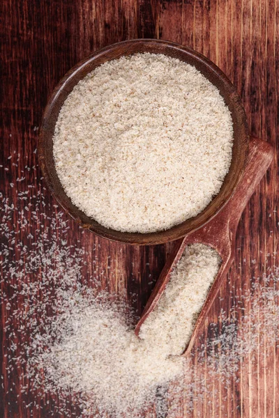 Vláknina psyllium. — Stock fotografie