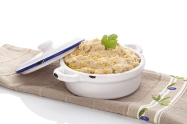 lezzetli humus.