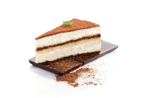 Deser tiramisu. — Zdjęcie stockowe