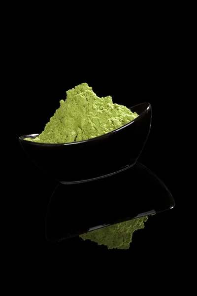 Green nutritional supplement. — Stock Photo, Image