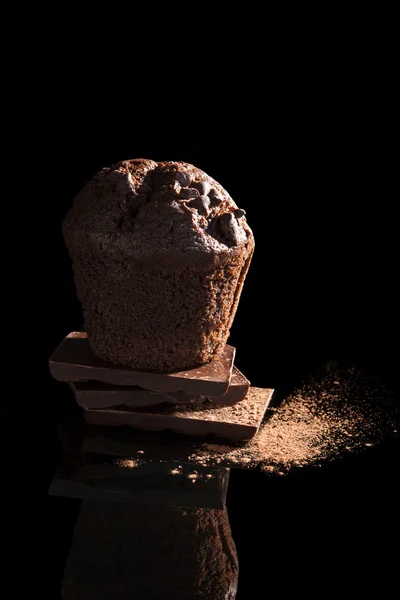 Muffin pozadí. — Stock fotografie