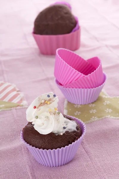 Läckra muffins bakning stilleben. — Stockfoto