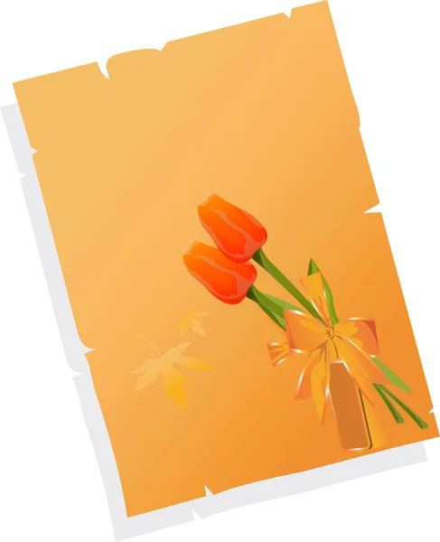 Gül çiçekleri — Stok Vektör