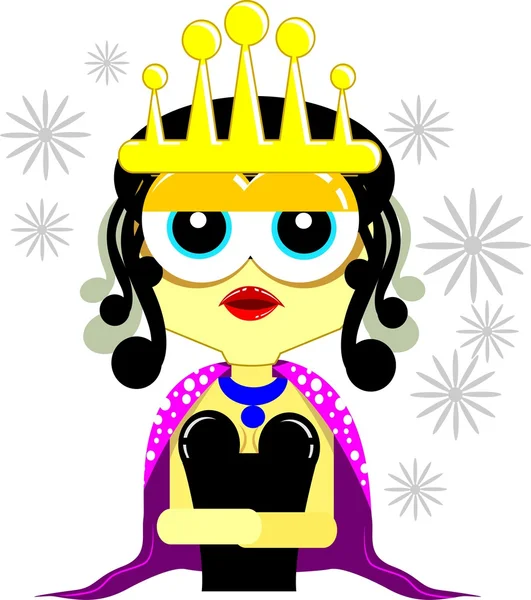 Prinses — Stockvector