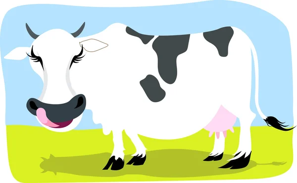 Cow — Stock Vector