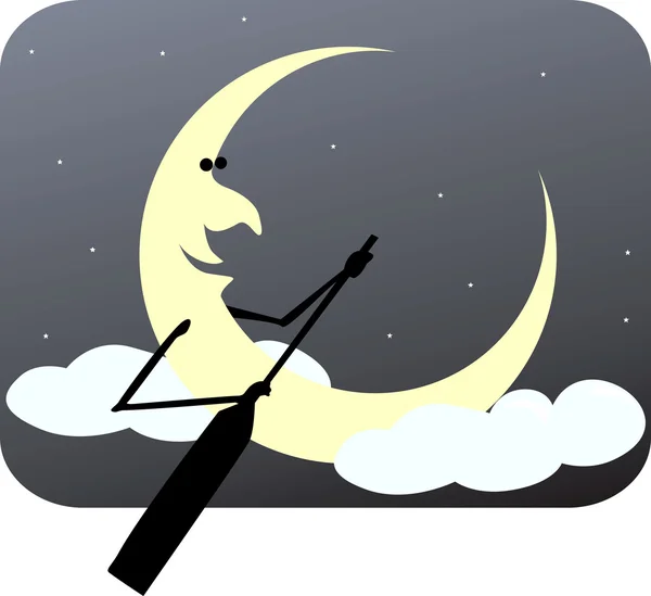 Lune d'aviron — Image vectorielle