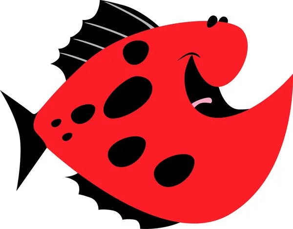 Poisson rouge — Image vectorielle