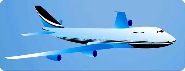 เครื่องบิน — ภาพเวกเตอร์สต็อก