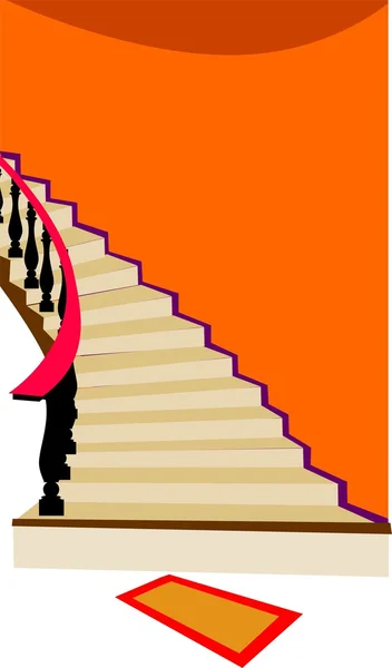 Staircase — Stock Vector