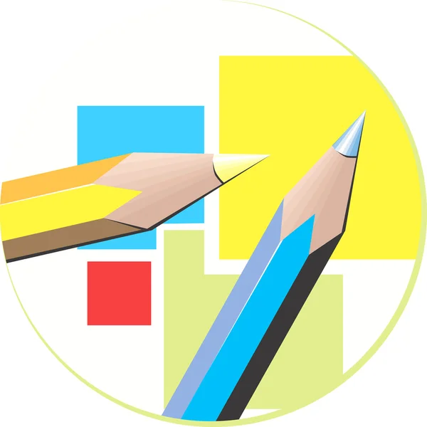 Crayon — Image vectorielle
