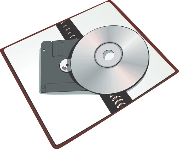 Disque compact — Image vectorielle