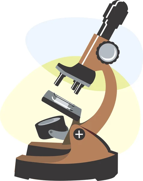 Microscoop — Stockvector