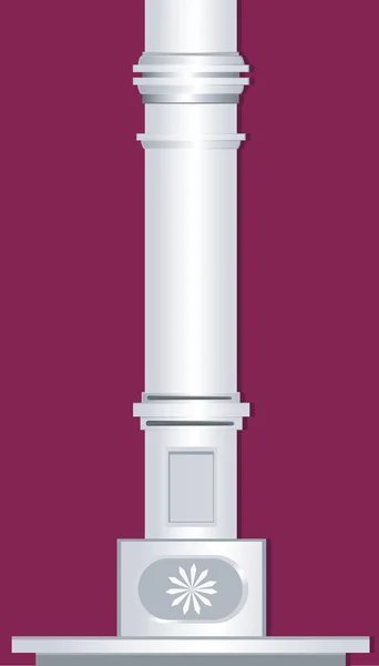 Poste pilar — Vector de stock