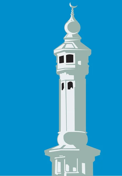 Cúpula mezquita — Vector de stock