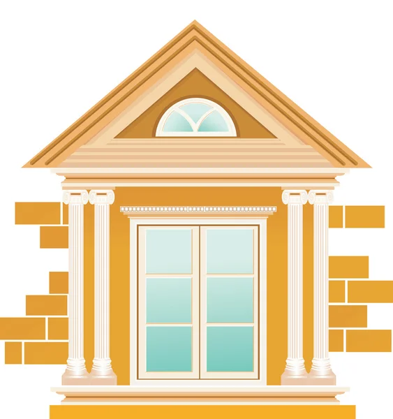 Ventana de fabricación — Vector de stock