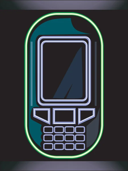 Mobile phone — Stock Vector