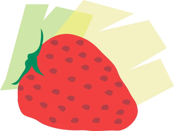 Strawberry — Stock Vector