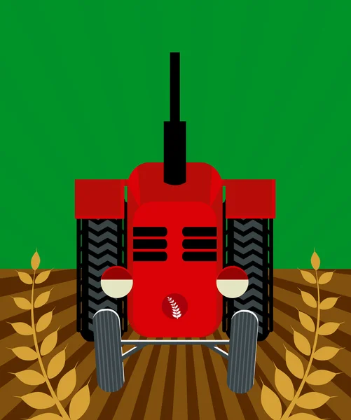 Tracteur — Image vectorielle