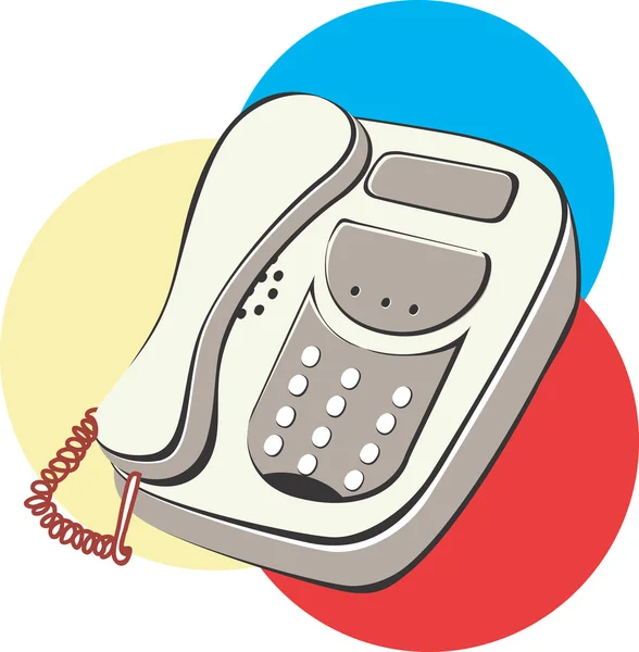 Telefono — Vettoriale Stock