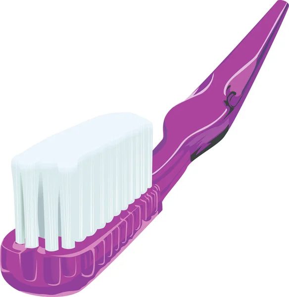 Escova de dentes — Vetor de Stock