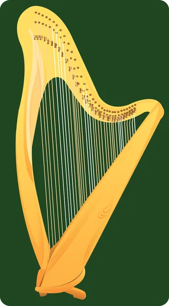 Harp — Stock Vector