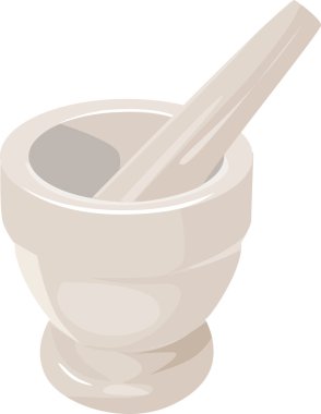 Ayurvedik Tıp hazırlamak için kullanılan kase