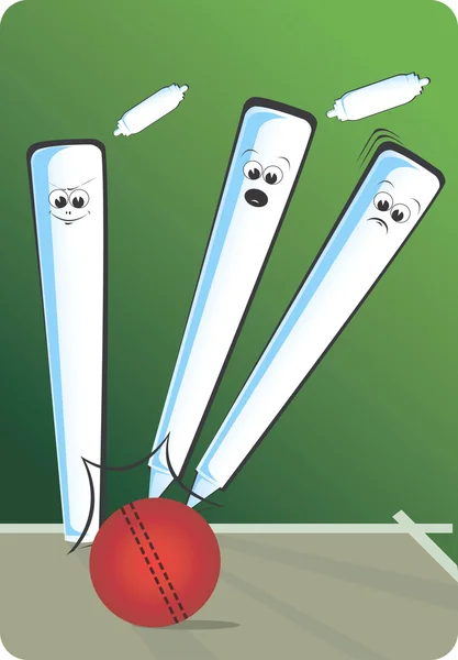 Kriket — Stockový vektor