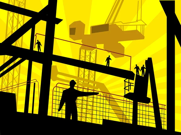 bir fabrikada daimi işçi.