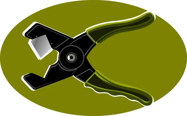 Cutting plier — Stock Vector