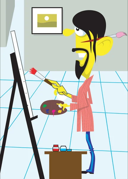 Imágenes: familiares felices animadas | dibujos animados de vector de