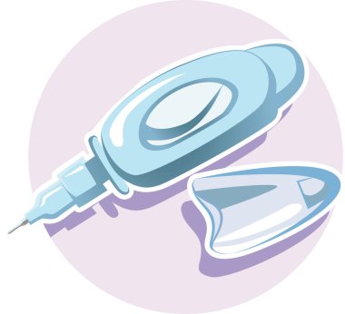 kalemi düzeltme sıvı ile