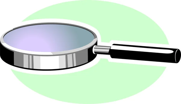 Magnifying glass — Stock Vector