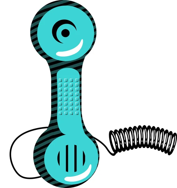 Telefonní sluchátko — Stockový vektor