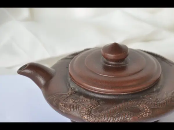 棕色茶壶 — 图库照片